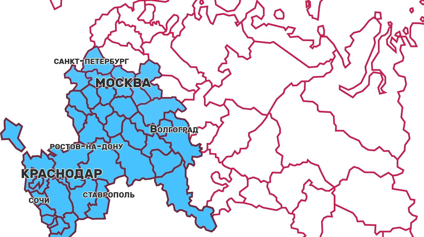 Карта в Горячем Ключе